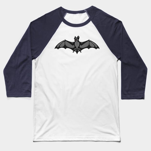 Bat Baseball T-Shirt by Sticker Steve